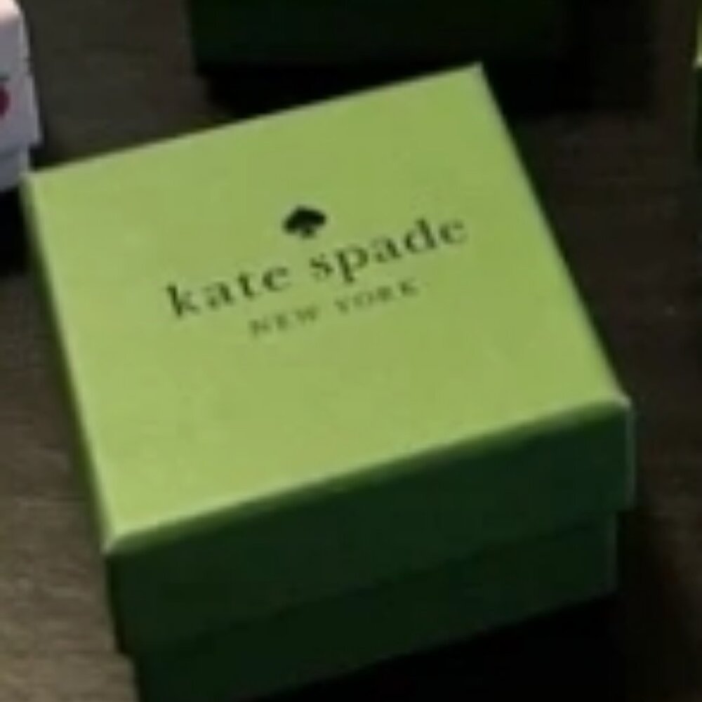 Kate Spade♠️ My Love Pave Diamond Pendant Heart W/Pearl Diamond Zirconia⌚🏃💨🚚 - Picture 6 of 15